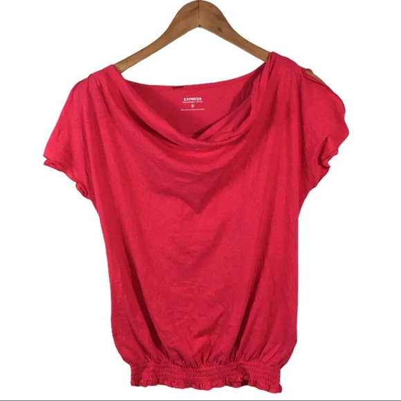Express Tops - WS503 Express Dream Weight Cotton Blouse Top XS